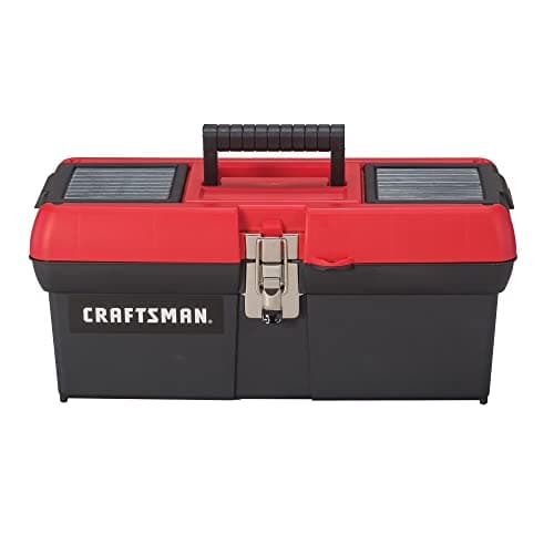CRAFTSMAN Tool Box, Lockable, 16 in., Red/Black (CMST16901) image