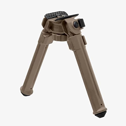 Magpul MOE Bipod for Hunting and Shooting, Made of Lightweight High-Strength Polymer, Flat Dark Earth image