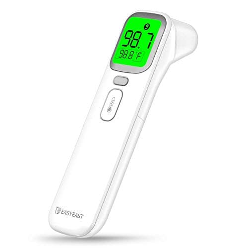 EasyEast Touchless Infrared Forehead Thermometer, Smart Digital Screen, Fast Reading Detection, No Battery Included image