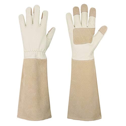 HANDLANDY Rose Pruning Gloves for Men & Women, Long Thorn Proof Gardening Gloves image