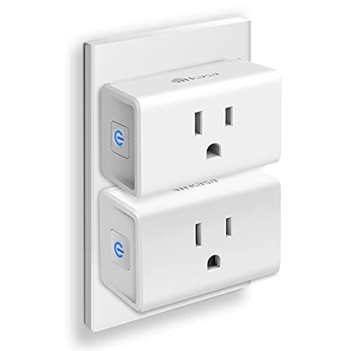 Kasa Smart Plug Mini 15A, Smart Outlet Works with Alexa & Google Home, UL Certified, App Control, Scheduling, Timer, 2.4G Wi-Fi Only, 4 Count (Pack of 1), White image