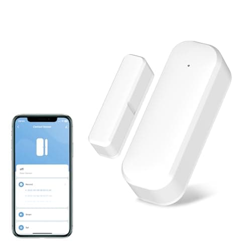 4-Pack Smart Door and Window Sensor, 2.4G WiFi Door Sensor, Tuya/Smart Life Contact Sensors for Home Security & Smart Home Automation image