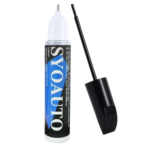 SYOAUTO Black Touch Up Paint for Cars, Auto Touch Up Paint Black Scratch Repair Automotive Black Car Paint Pen 2 in 1 Car Touch Up Paint 0.4 oz image