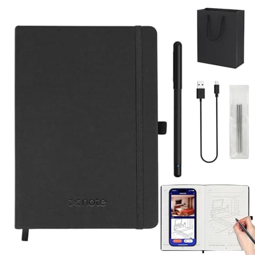 evqosiv Xnote - AI-Powered Smart Writing Set | Ultra-Thin Digital Notepad with Real-Time Text Conversion | Cloud Sync with Android and iOS, for Students, Professionals & Designers image