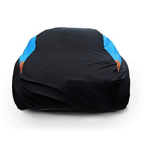 MORNYRAY Waterproof Car Cover All Weather Snowproof UV Protection Windproof Outdoor Full car Cover, Universal Fit for Sedan (Fit Sedan Length 186-193 inch) image