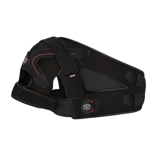 Shock Doctor Shoulder Support Brace for Men, Prevents & Promotes Healing from AC Sprains, Rotator Cuff Injuries & Moderate Separations- Single image
