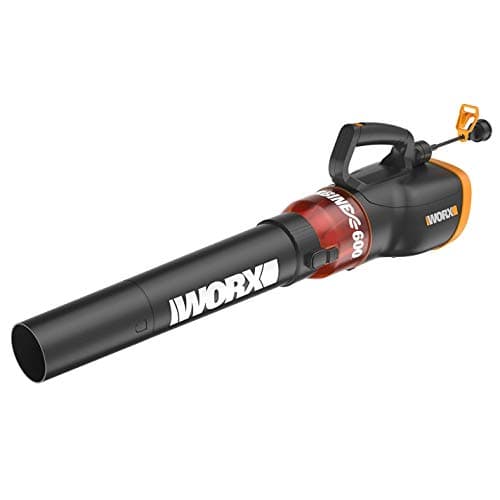 WORX WG520 12 Amp Turbine 600 Electric Leaf Blower image