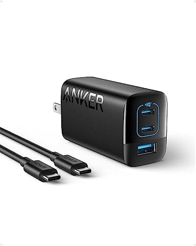 Anker 67W USB C Charger, 3 Port PIQ 3.0 Compact and Foldable Fast Charger image
