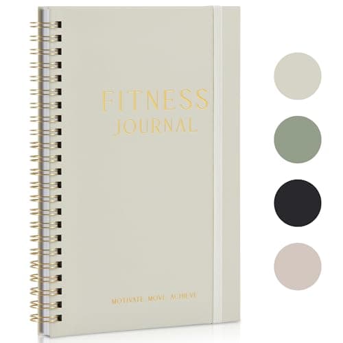 ZICOTO Fitness Journal for Tracking and Crushing Your Gym Goals - Detailed Workout Planner & Log Book for Women - Great Gym Accessories With Calendar, Nutrition & Progress Tracker image