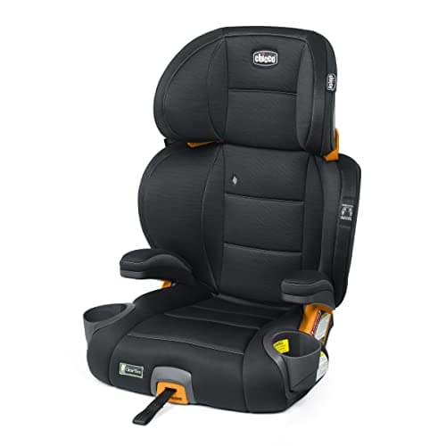 Chicco KidFit ClearTex Plus 2-in-1 Belt-Positioning Booster Car Seat, Backless and High Back Booster Seat image