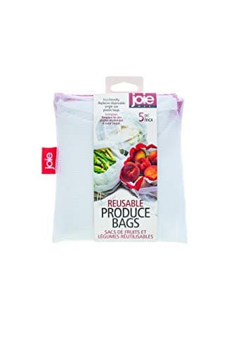 Joie Reusable Produce Bags 5pc Set, Sustainable, Nylon, Mesh, Machine Washable, Eco-Friendly image