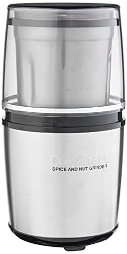 Cuisinart SG-10 Electric Spice-and-Nut Grinder, Stainless/Black, Mini image