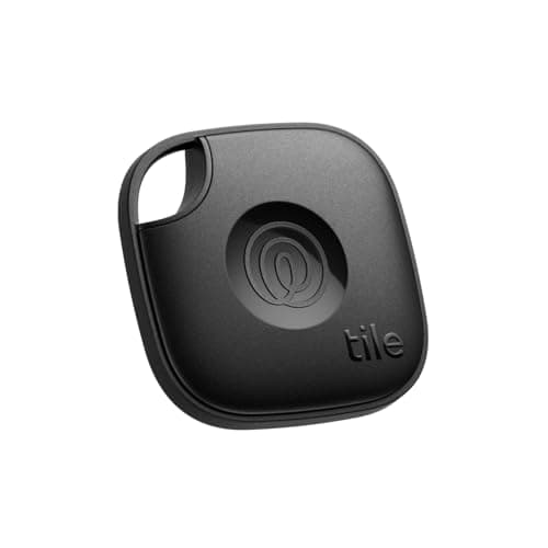 Tile by Life360 Mate (2024) Bluetooth Tracker, Keys Finder and Item Locator for Keys, Bags and More. Phone Finder. Both iOS and Android Compatible. 1-Pack (Black) image