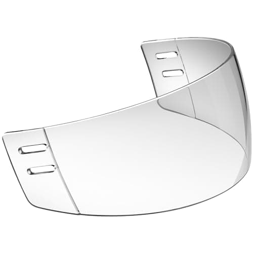 Copkim Straight Cut Hockey Helmet Clear Visor Vented Cut Anti Scratch Hockey Visor image