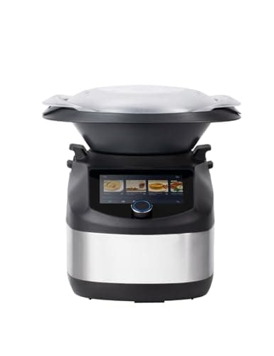 ChefRobot Kitchen Food Processor Robot Smart All-In-One Cooker,Chopper,Steamer,Juicer,Blender,Boil,Knead,Weigh, Multi-Functional Self-Cleaning with Guided Recipes,WiFi Built-In,App Control (CR-8) image