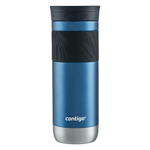 Contigo Byron Vacuum-Insulated Stainless Steel Travel Mug, 20oz - Leak-Proof Lid, BPA-Free, Blue Corn image