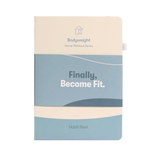 The Bodyweight Home Workout Journal. 13-Week Program. NO EQUIPMENT NEEDED. image