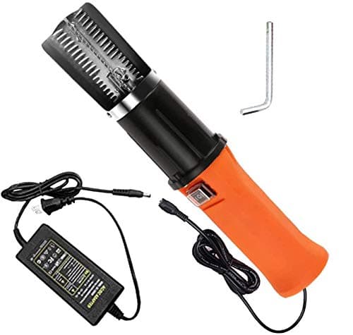 Speder Fish Scaler Corded Electric Fish Scale Remover Scraper Cleaner Kit with Waterproof Powerful Motor and AC Power Adapter for Fish Scaling image