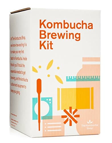 The Kombucha Shop Organic Kombucha Starter Kit - 1 Gallon Brewing Kit Includes All The Essentials Required for Brewing Kombucha At Home image