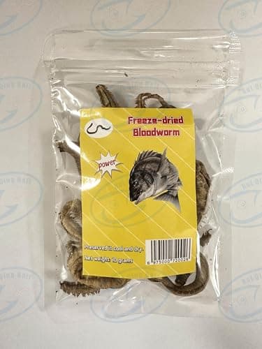 Freeze-Dried Bloodworm, 10 Grams, Super Bait image