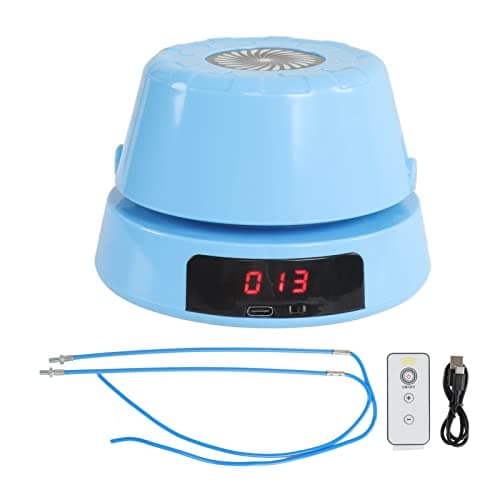 ciciglow Jump Rope Machine with Remote, Jump Workout Entertaining Interaction Rope Skipping Machine for Family, Office, Gym, Party(Sky Blue) image