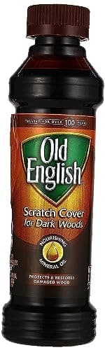 Old English 75144 Scratch Cover For Dark Woods, 8oz Bottle, Wood Polish image