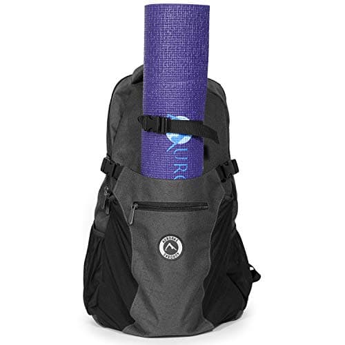 AURORAE Yoga Multi Purpose Backpack. Mat Sold Separately (Dark Grey) image