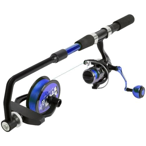 Fishing Line Spooler, No Line Twist, Adjustable line Winder, Portable for Spinning & Casting and Trolling Reel image