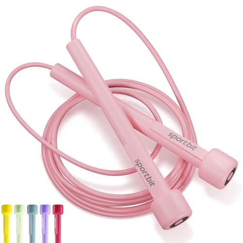 Adjustable Jump Rope for Fitness and Exercise – Skipping Rope for Cardio, Boxing, and Weight Loss – Speed Rope perfect for Men & Women image