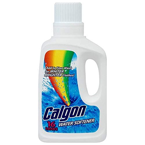 Calgon Liquid Water Softener, Brighter Clothes, Laundry Detergent Booster 32 Fl Oz (Pack of 2) image