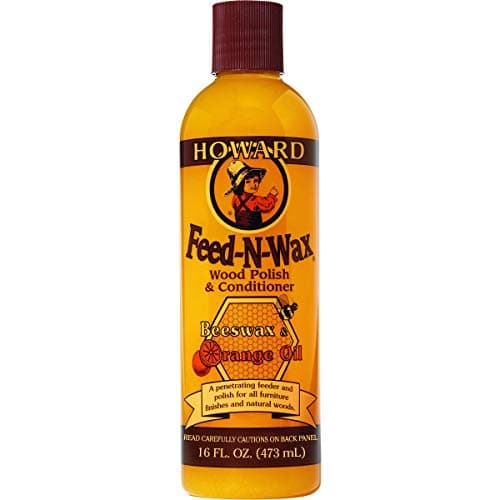 Howard Feed-N-Wax Wood Polish and Conditioner, 16-Ounce image