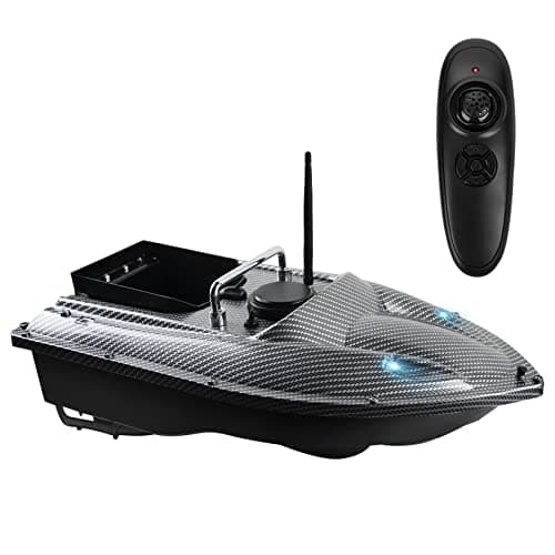 Bait Boat for Fishing RC Fishing Bait Boat for Carp Fishing - 546Yards Remote Control with 3.3lbs Loading (Grey) image