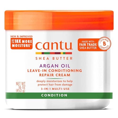 Cantu Leave-In Conditioning Repair Cream with Argan Oil, 16 oz image
