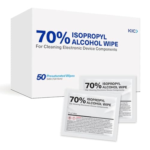 KICTeam - 70% IPA Electronic Cleaning Wipes (50 Wipes) - Presaturated image