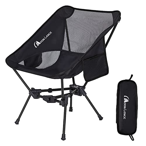 MOON LENCE Portable Camping Chair Backpacking Chair - The 4th Generation Ultralight Folding Chair - Compact, Lightweight Foldable Chairs for Hiking Mountaineering Beach image