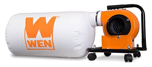 WEN Woodworking Dust Collector, 5.7-Amp Motor with 12-Gallon Bag, Mobile Base, and Optional Wall Mount (DC3401) image
