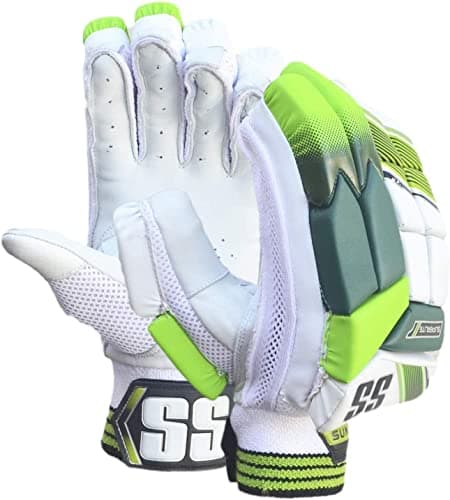 Sareen Sports Superlite Cricket Batting Gloves Mens Right Hand and Left Hand Batting Glove (Mens Right Hand) image