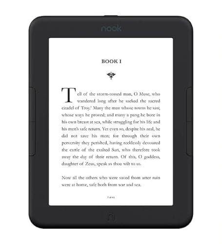 Barnes & Noble Barnes and Noble Nook Glowlight 4 eReader 6 32GB BNRV1100 Black (Renewed) image