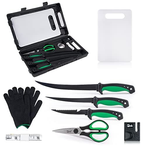 Pak 11-Pc Fillet Knife Fishing, Fish Fillet Knife, Fish Cleaning Kit image
