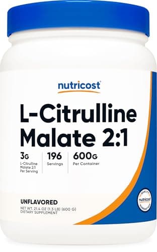 Nutricost L-Citrulline Malate (2:1) Powder (600 Grams) image