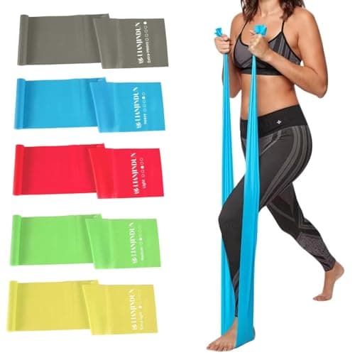 Lianjindun 5 Pcs Professional Resistance Bands image