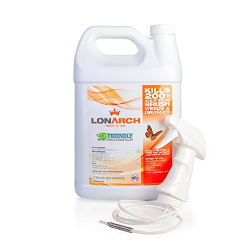 Lonarch Weed & Grass Killer (1 Gallon Ready to Use) Eco-Friendly Solution - Safe for Pets, People, and Wildlife… image