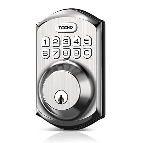 TEEHO TE001 Keyless Entry Door Lock with Keypad - Smart Deadbolt Lock image