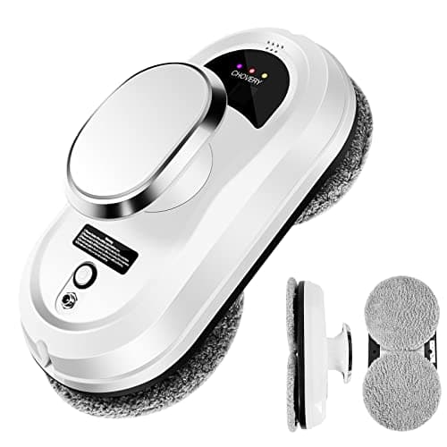 CHOVERY Window Cleaner Robot, Smart Glass Cleaning Robotic with 5600Pa Strong Suction, Remote Control Window Cleaning Robot for Windows/Tiles/Class Door image