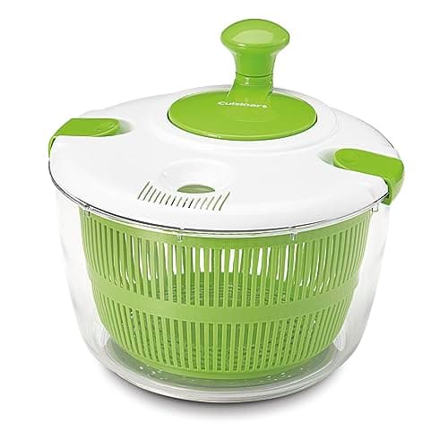 Cuisinart Large Salad Spinner, 5-Qt , Vegetable & Fruit Salad Washing Bowl image