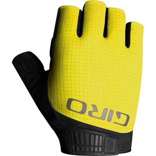 Giro Bravo II Gel Men Road Cycling Gloves - II Highlight Yellow, X-Large image