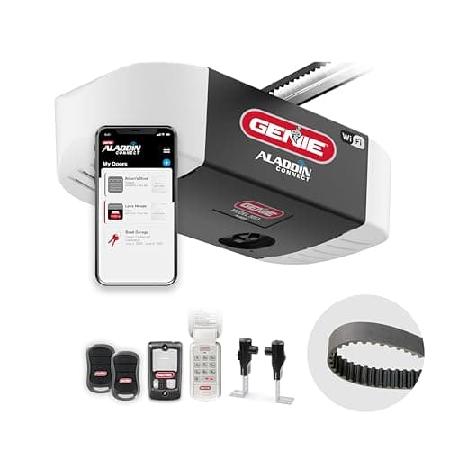 Genie QuietLift Connect – WiFi Smart Garage Door Opener with Added Wireless Keypad image