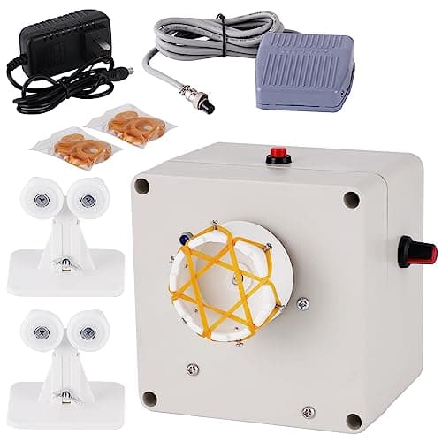 Automatic Reversal Fishing Rod Building Drying System, 100-240V DIY Fishing Rod 0-40RPM Adjustable image