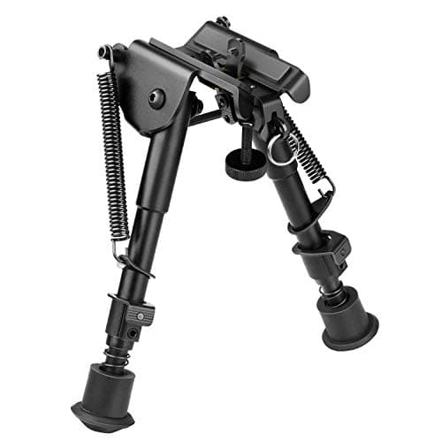 CVLIFE Bipod, 6-9 Inch Rifle Bipod Adjustable Super Duty Tactical Bipod for Outdoor Bipod (Aluminum) image