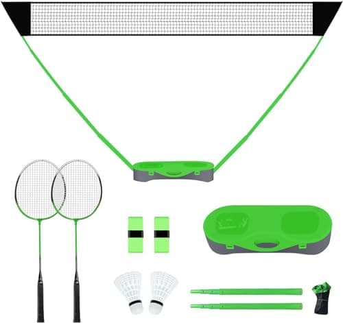 FBSPORT Badminton Set, Portable Badminton Net Set image